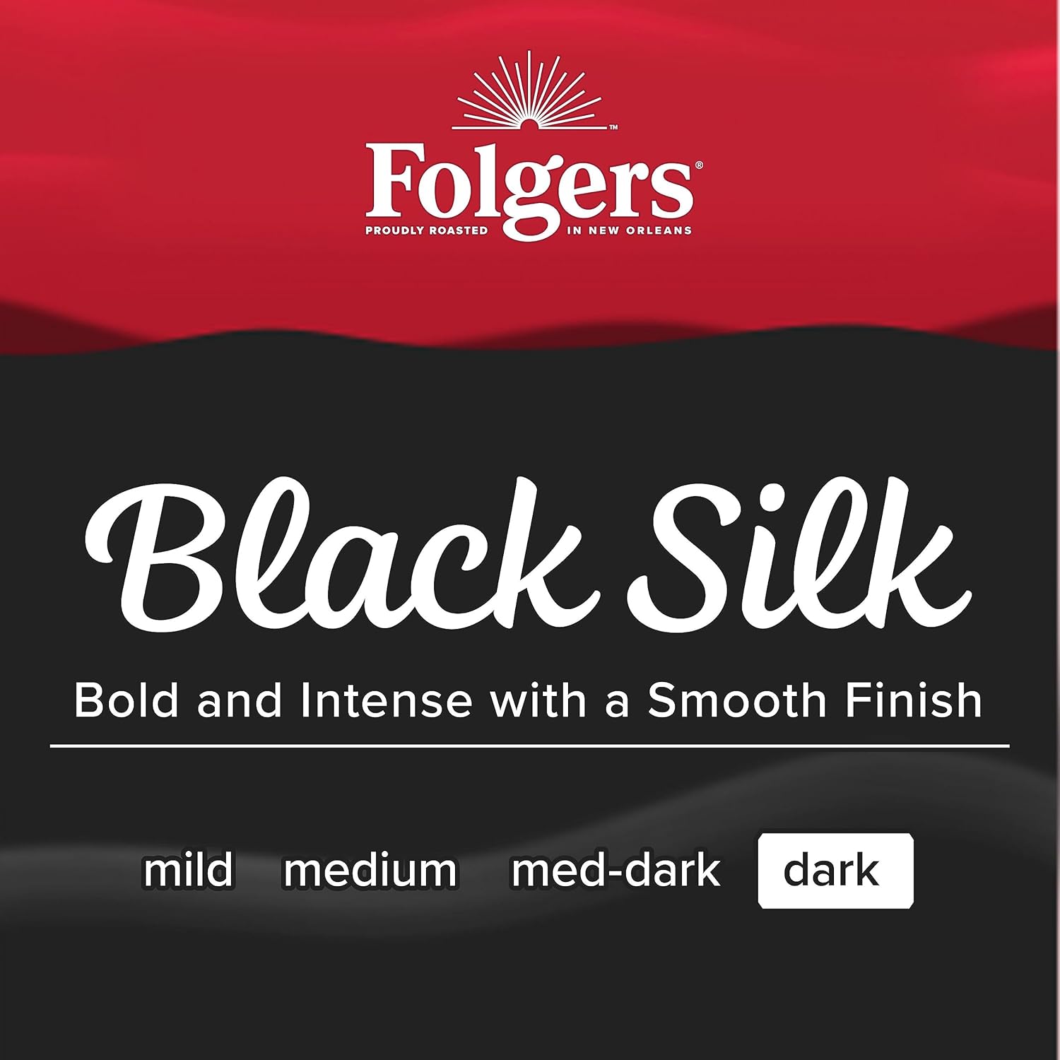 Folgers Black Silk Dark Roast Ground Coffee, 22.6 Ounce Canister - View 6