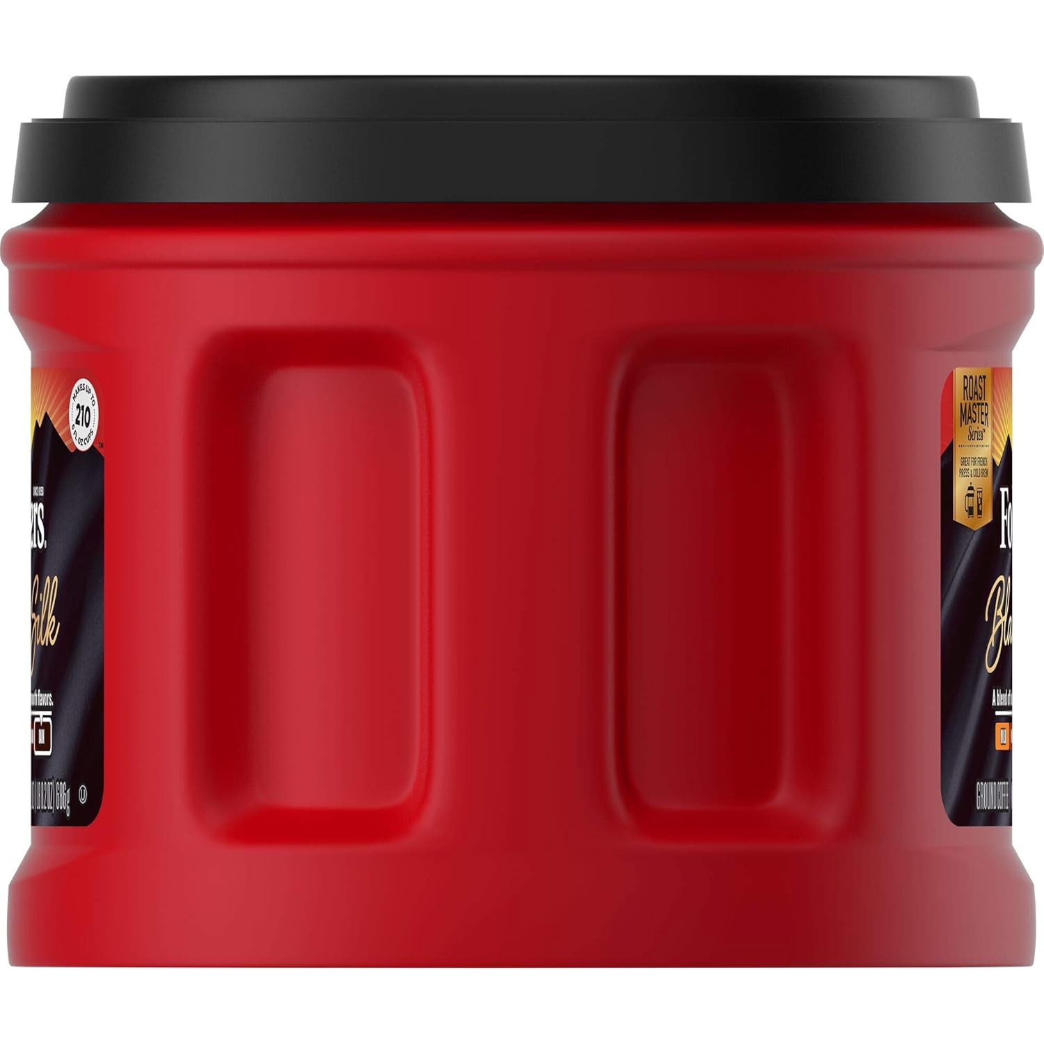 Folgers Black Silk Dark Roast Ground Coffee, 24.2 Ounces - View 3