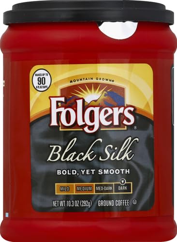 Folgers Black Silk Coffee, 10.3 oz - View 3