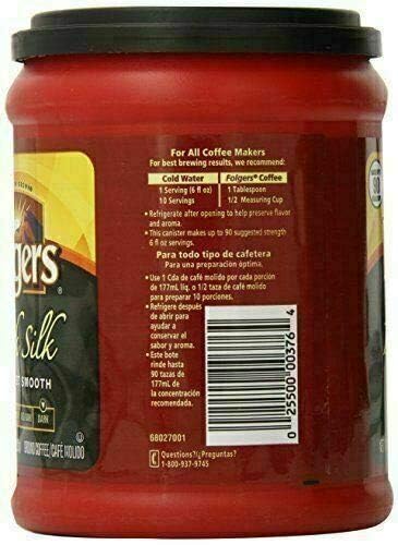 Folgers Black Silk Coffee, 10.3 oz - View 4
