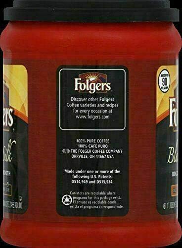 Folgers Black Silk Coffee, 10.3 oz - View 5