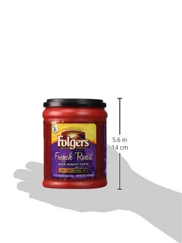 Folgers French Roast Medium Dark Coffee 10.3 oz - View 3