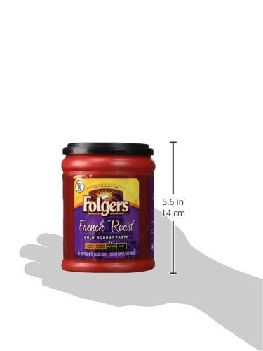 Folgers French Roast Medium Dark Coffee 10.3 oz - View 4