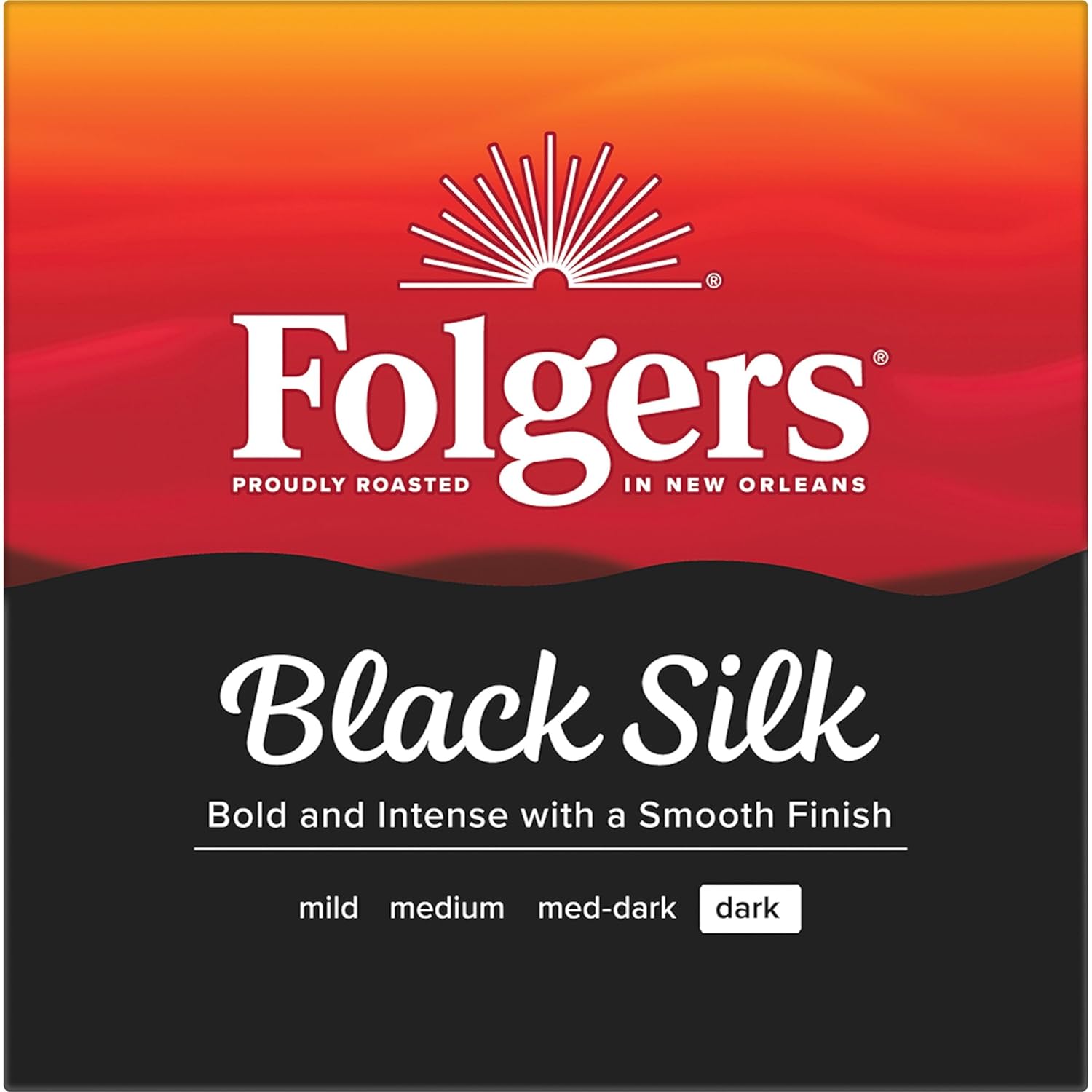 Folgers Black Silk Coffee, Dark Roast, Keurig K-Cup Pods, 10 Count Box (Pack of - View 6