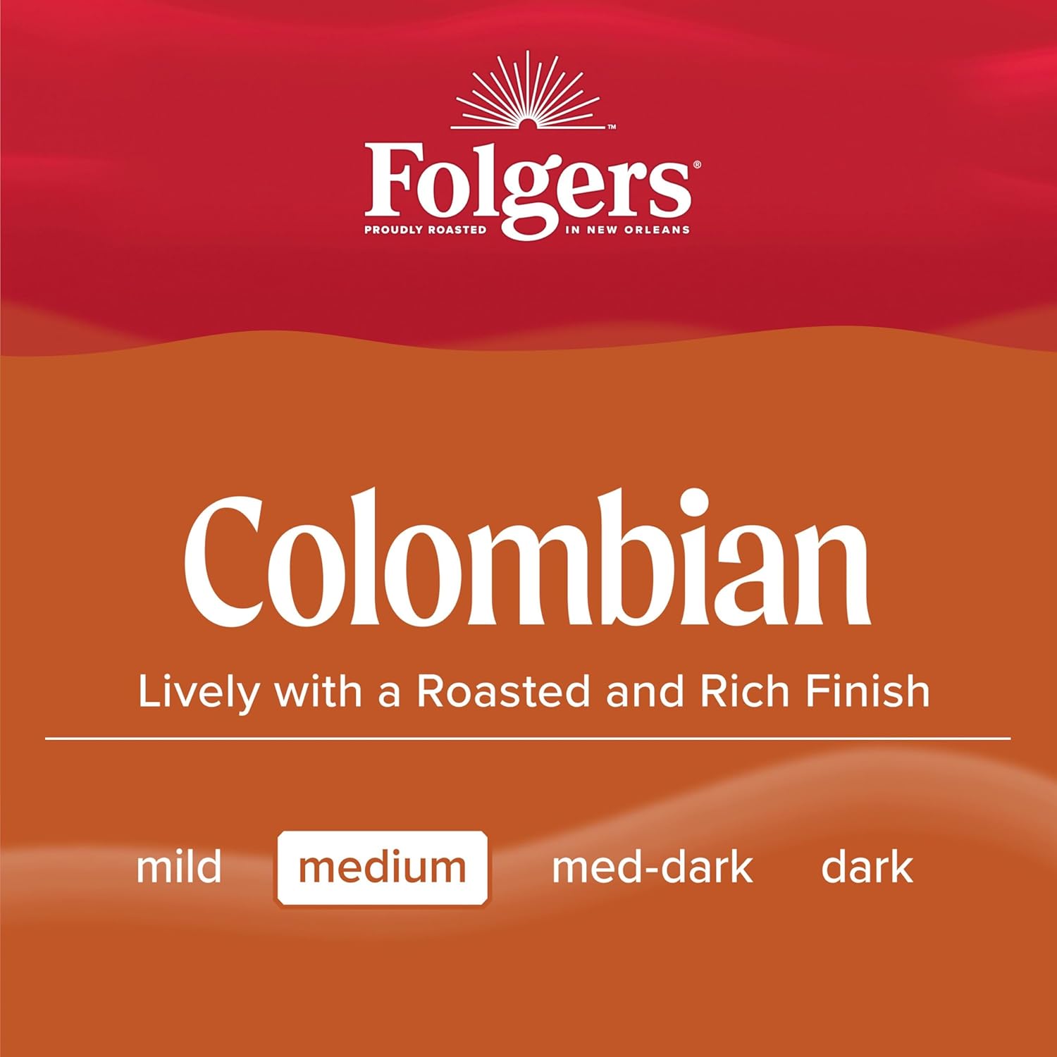 Folgers Colombian Coffee, Medium Roast, Keurig K-Cup Pods, 10 Count Box (Pack - View 6