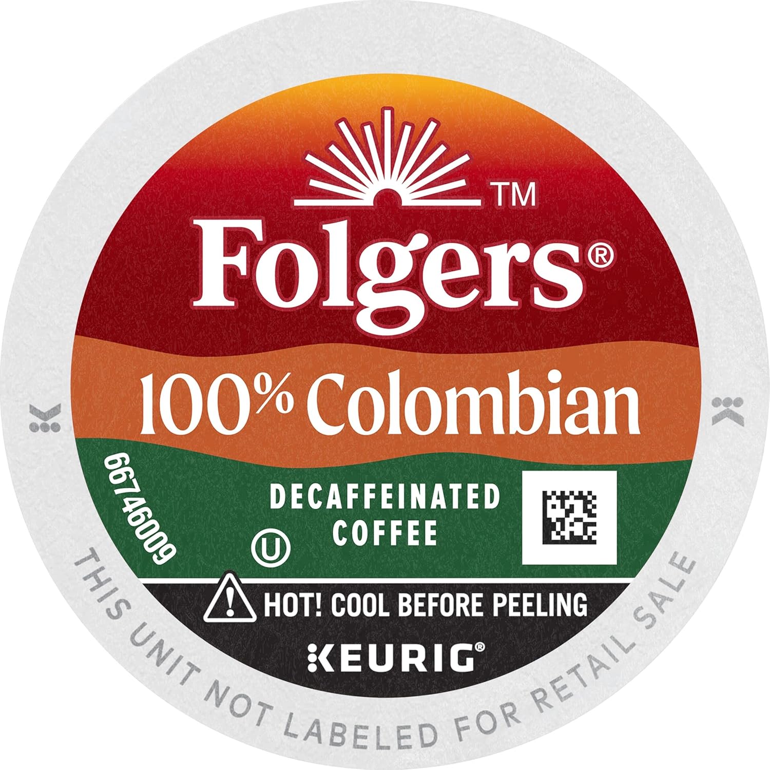 Folgers 100 Colombian Decaf Medium Roast Coffee Keurig KCup Pods, Lively - View 4