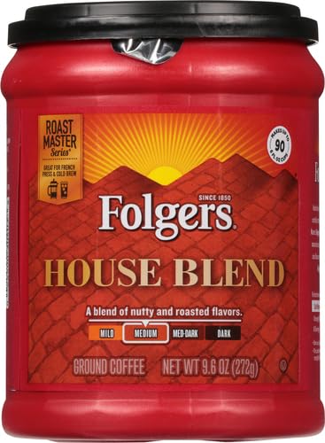 Folgers House Blend Ground Coffee, Medium Roast, 9.6 Ounce - View 2