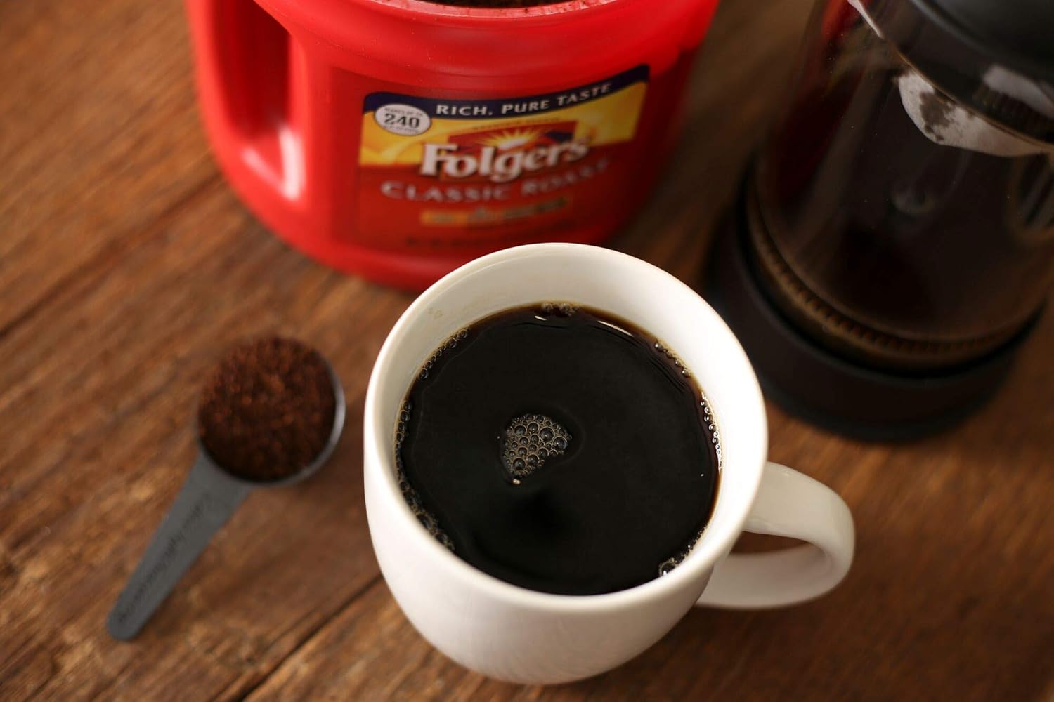 Folgers Classic Roast Medium Roast Ground Coffee, 38.4 Ounces - View 5