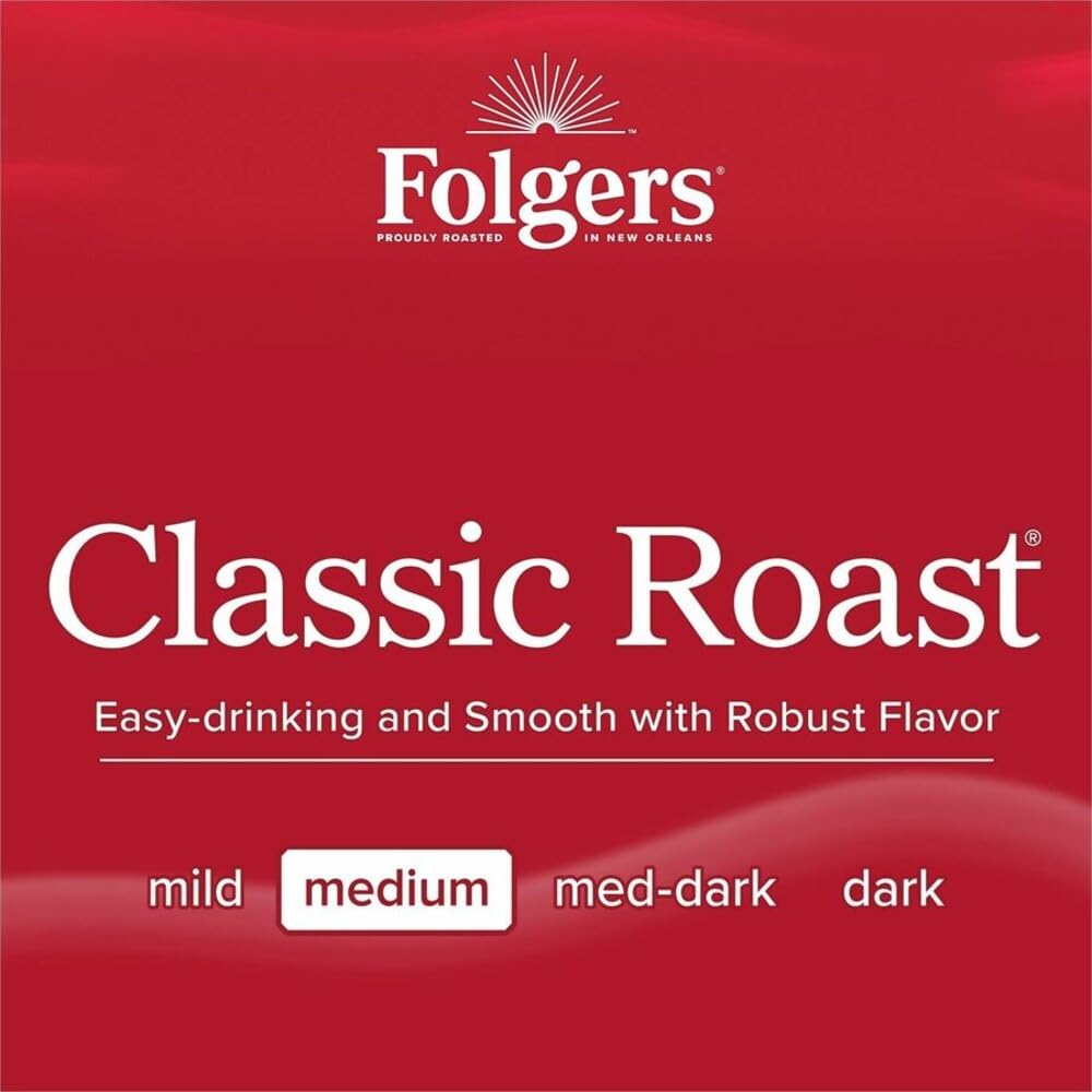 Folgers Coffee, Classic Roast, 40.3 oz Can - View 2