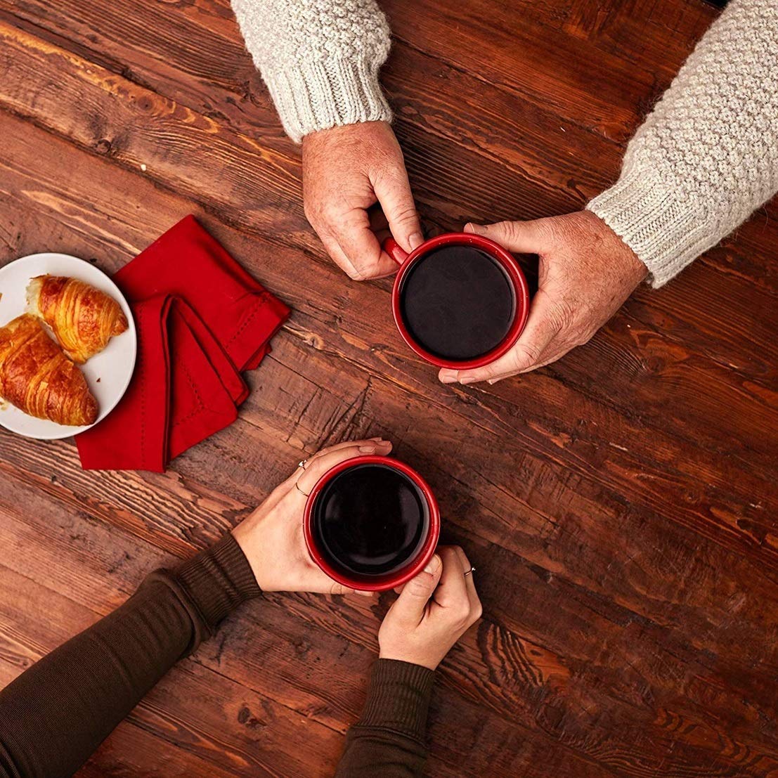Folgers Classic Roast Medium Roast Ground Coffee, 38.4 Ounces (Pack of 6) - View 6