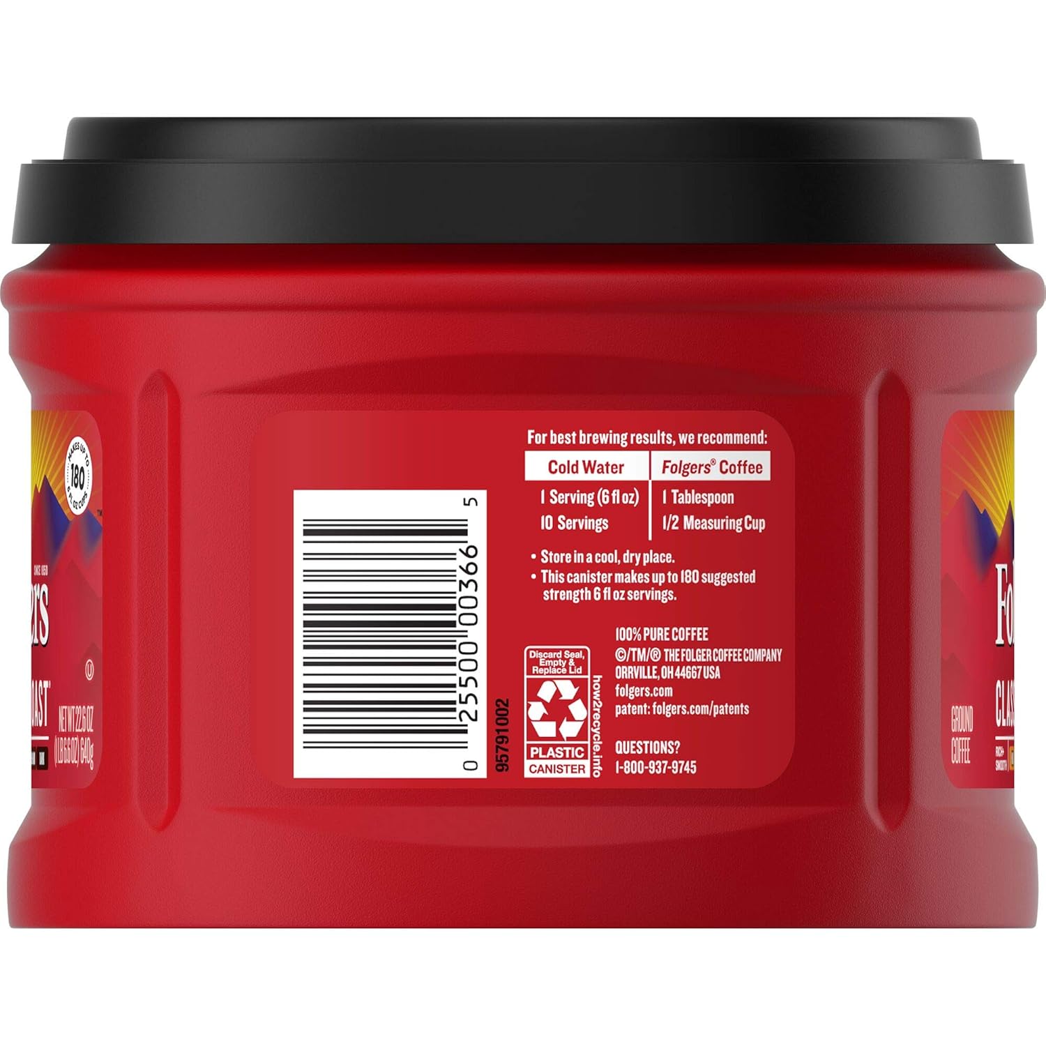 Folgers Classic Roast Ground Coffee - View 2