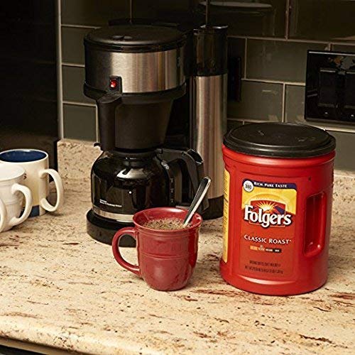 Folgers Classic Medium Roast Ground Coffee, 48 Ounce (Pack of 2) - View 4