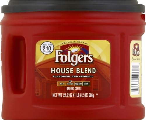 Folgers House Blend Medium Roast Ground Coffee, 24.2 Ounces - View 2