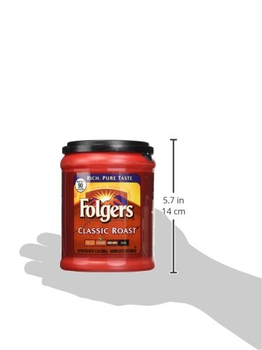 Folgers Classic Roast Medium Ground Coffee 11.3 oz (Pack of 6) - View 4