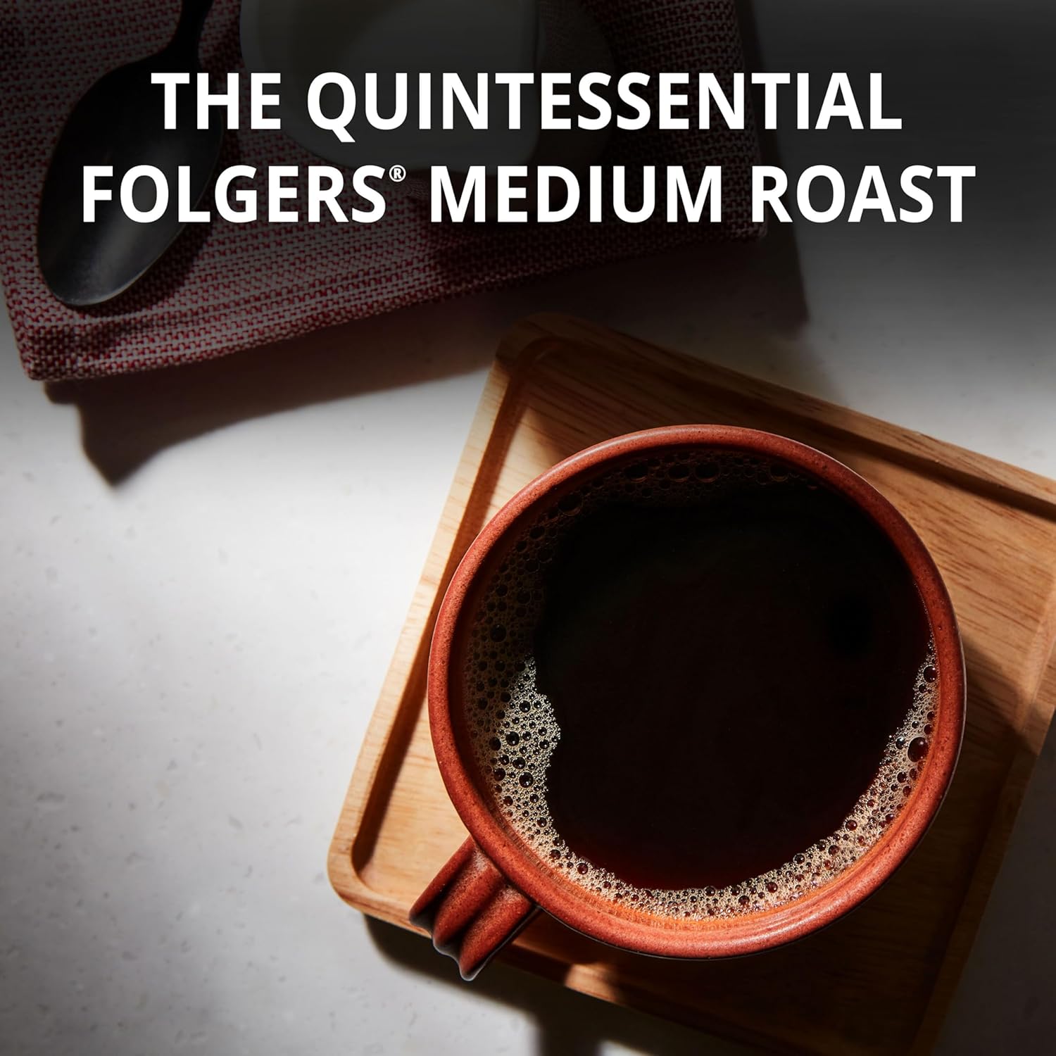 Folgers Classic Roast Ground Coffee, 33.7 Ounce - View 4