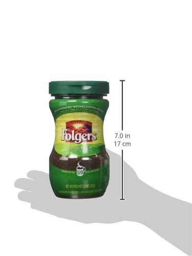 Folgers Classic Decaf Instant Coffee 8 oz (Pack of 12) - View 3