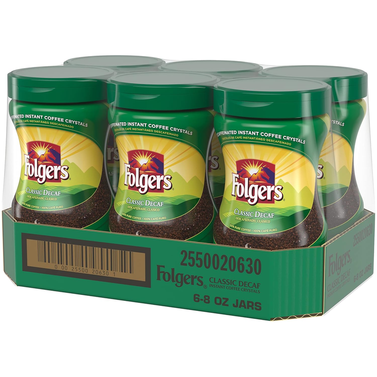 Folgers Folgers House Blend Medium Roast Ground Coffee, Decaf Instant, 10.3 Oz - View 2