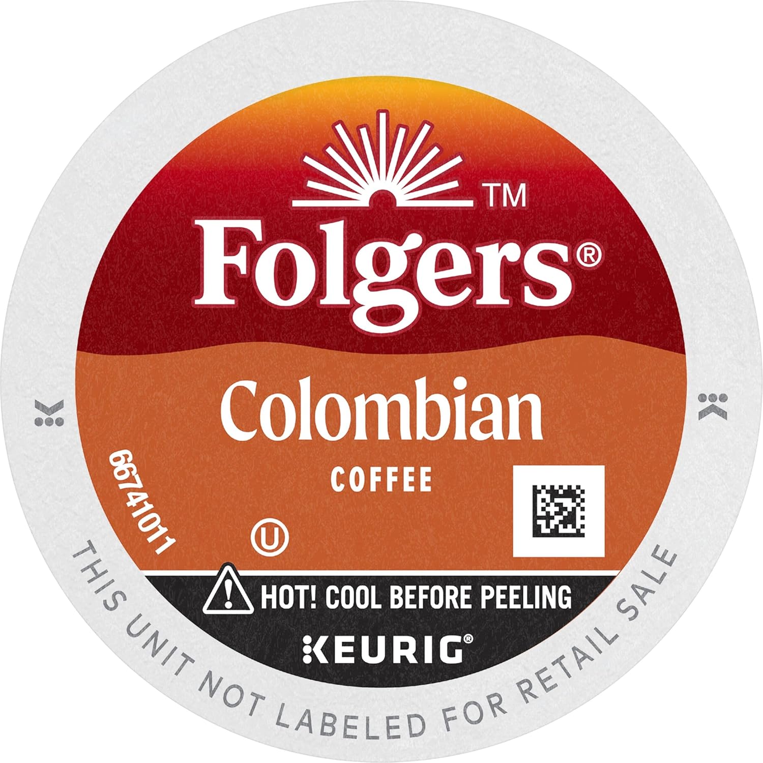 Folgers Colombian Medium Roast Coffee, 12 Keurig K-Cup Pods - View 2