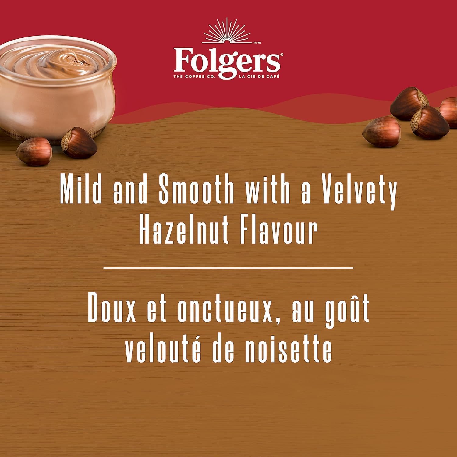 Folgers Hazelnut Cream K-Cup Coffee Pods 12 Count - View 4