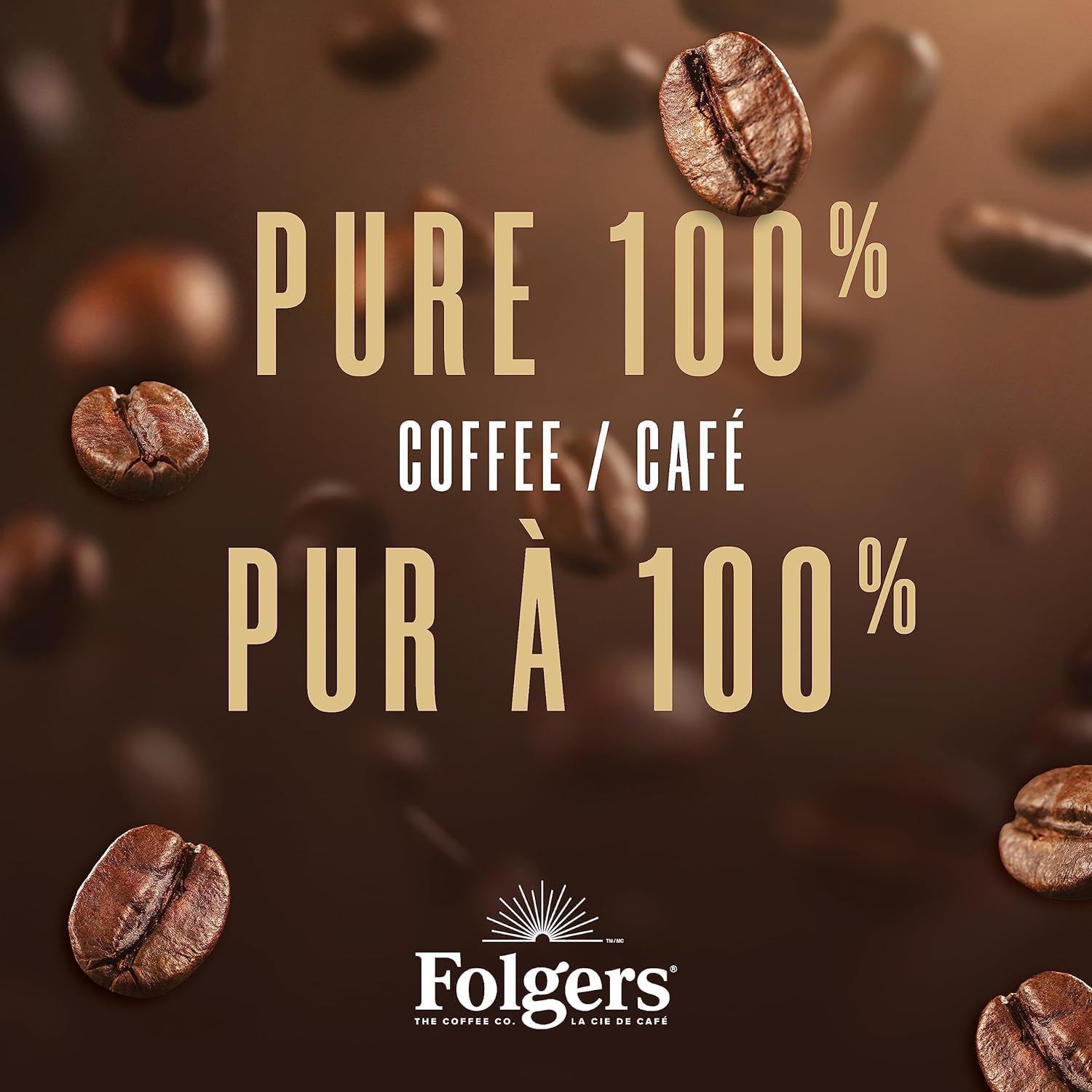 Folgers Caramel Drizzle Flavoured Coffee, Single-Serve K-Cup Pods For Keurig - View 5