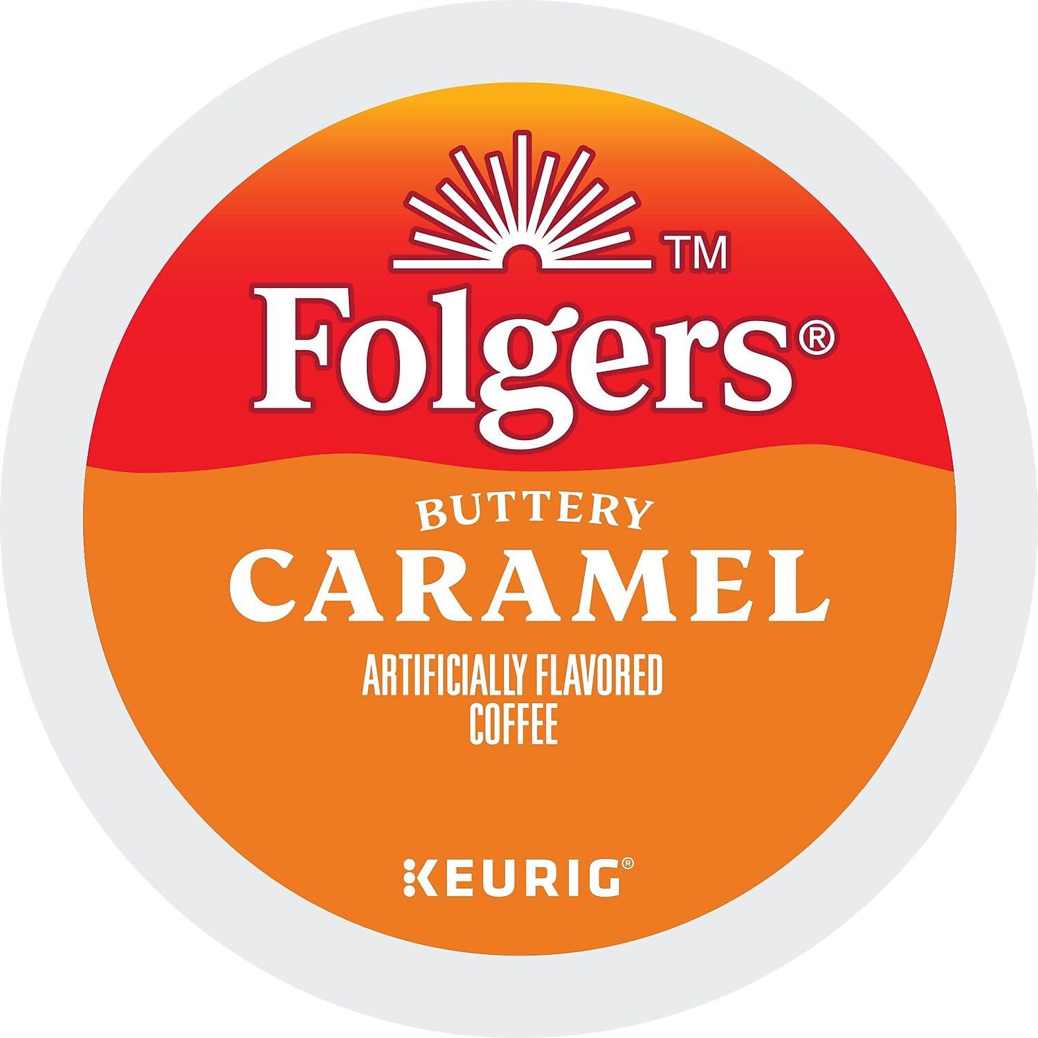 Folgers 6680 Caramel Drizzle Coffee K-Cups, 24/box - View 4